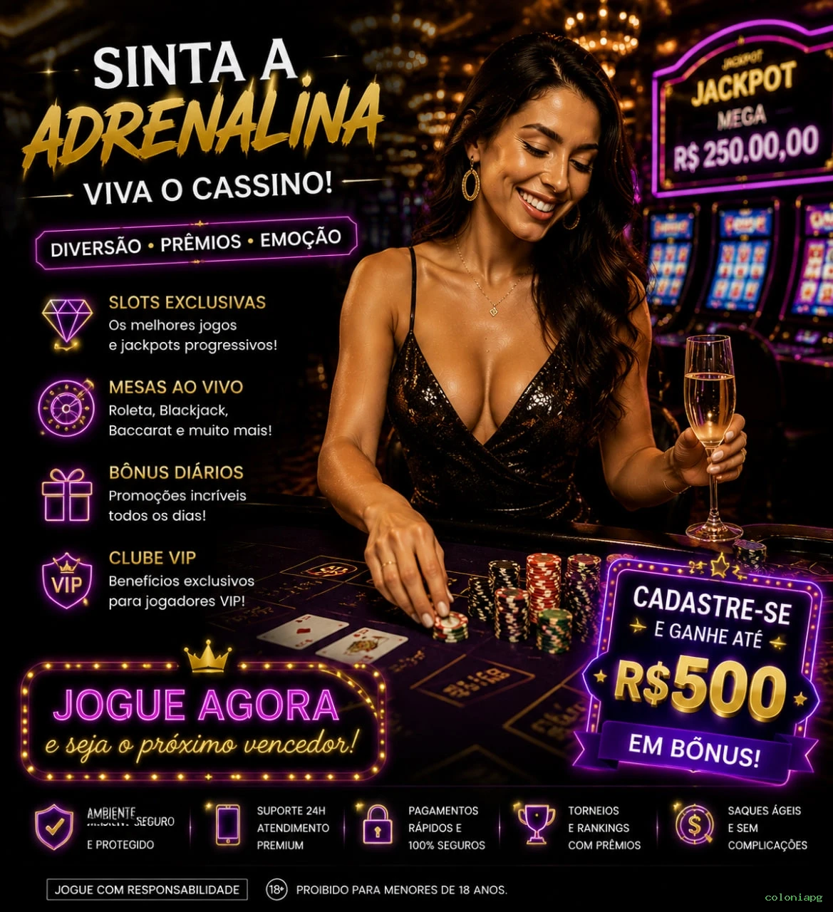 Programa VIP coloniapg - benefícios exclusivos